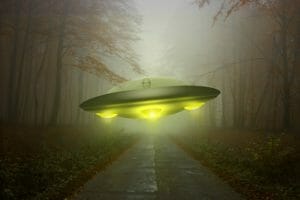 Contact RmHarrington Short Stories, UFO image